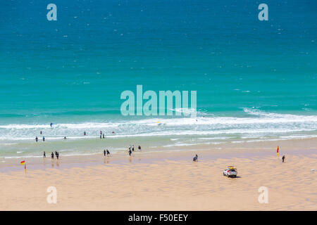 Watergate Bay, Cornwall, Angleterre, Royaume-Uni, Europe. Banque D'Images