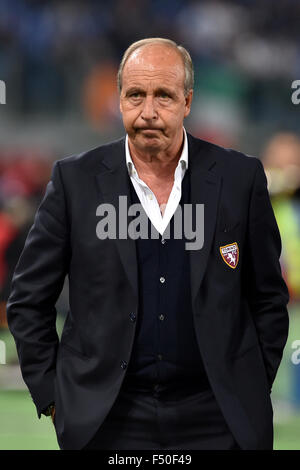 Rome, Italie. 25 octobre, 2015. Serie A Football. Lazio contre Torino. L'entraîneur-chef de Torino Giampiero Ventura : Action Crédit Plus Sport/Alamy Live News Banque D'Images