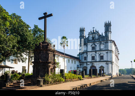 L'église de st. cajetan à old Goa, l'un des autres grands bâtiments construits par les Portugais au 16e siècle, quand goa becam Banque D'Images