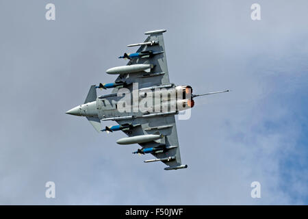 Construit comme un RCDF.4,Typhoon IAP5 ZJ700 a été modifié par le développement des systèmes d'armes et d'avions est exploité par BAe Systems. Banque D'Images