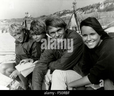 Les acteurs Richard Thomas et Barbara Hershey dans une scène du film "l'été dernier', USA Banque D'Images