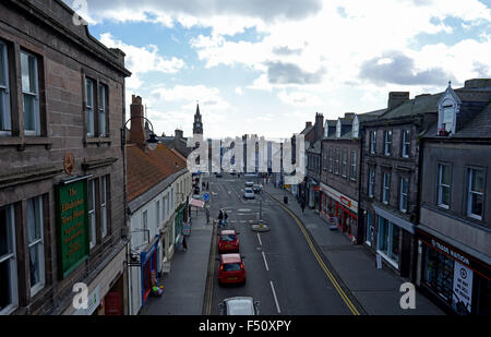 Berwick-upon-Tweed : High Street Banque D'Images