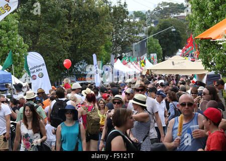 Norton Street Festa italienne à Leichhardt, Sydney. Banque D'Images