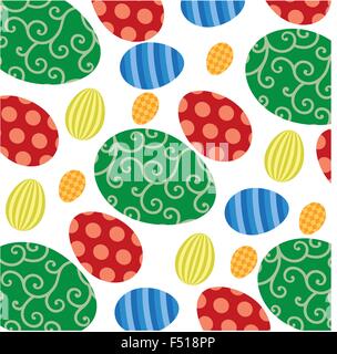 Œuf de Pâques en format vectoriel. Illustration de Vecteur