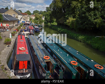 Canal dans Camden Town, Londres, Angleterre Banque D'Images