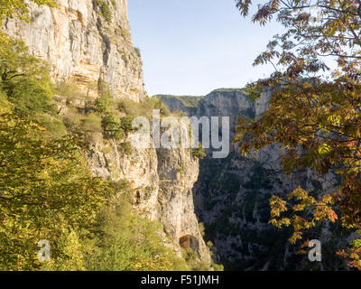 Le parc national de vikos aoos, Grèce Banque D'Images