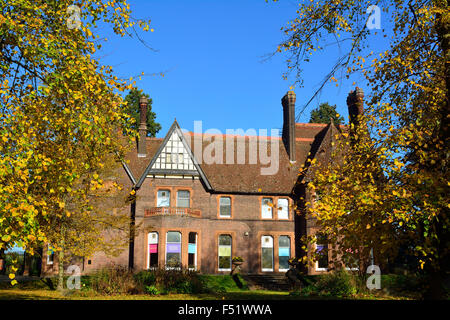 L'automne à Wardown Park à Luton, Bedfordshire Banque D'Images