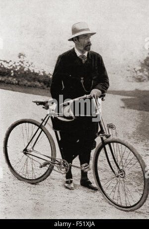 Édouard Émile Zola, Charles Antoine 1840 - 1902. La romancière, dramaturge et journaliste. Banque D'Images