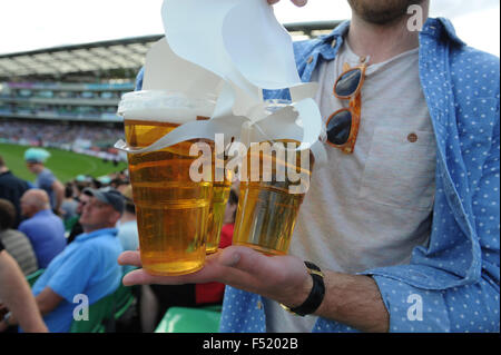 T20 cricket au Kia Oval Cricket Ground, London Banque D'Images