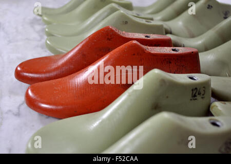 L'usine de chaussures en plastique modèles Banque D'Images