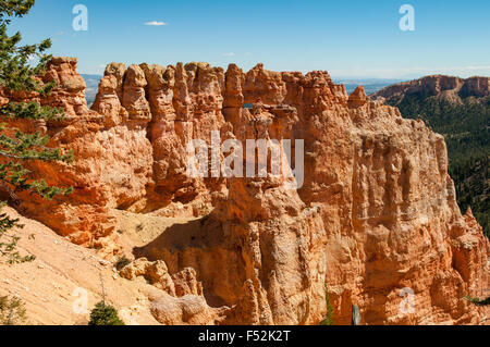 Les cheminées à bouleau noir Canyon, Bryce Canyon, Utah, USA Banque D'Images