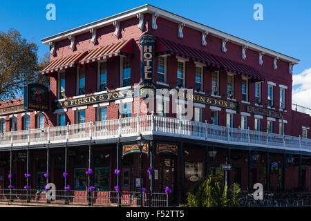 Les forums et fox pub sur la rue principale de Carson City, Nevada Banque D'Images