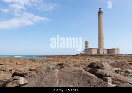 Le vieux phare de Barfleur, Normandie, France, 2015 Banque D'Images