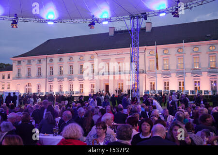 Des citoyens Fest annuel au château de Bellevue, Berlin, Allemagne Banque D'Images