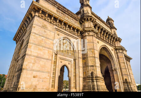 La porte de l'Inde, Mumbai, Inde Banque D'Images