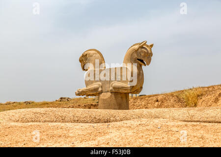 Homa Oiseau dans Persepolis Banque D'Images