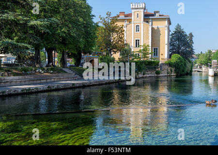L'Isle sur la Sorgue, d'eau, Vaucluse, Provence Alpes Cote d'Azur, France Banque D'Images