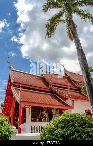 Temple bouddhiste en Thaïlande Banque D'Images