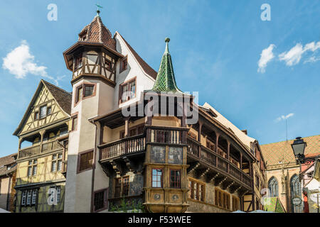 Maison Pfister, Colmar, Alsace, France Banque D'Images