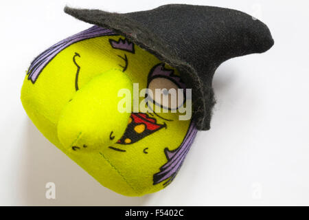 Silly Original slameurs sorcière idéal pour Halloween isolé sur fond blanc Banque D'Images