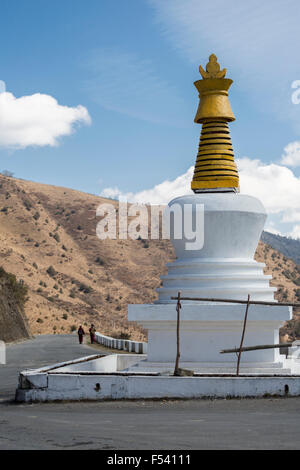 La Pele Mountain pass, Wangdue Phodrang, Bhoutan Banque D'Images