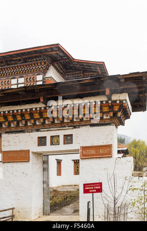 Bibliothèque et Archives nationales, Thimphu, Bhoutan Banque D'Images