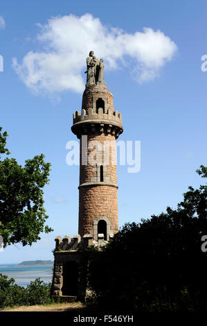 Tour de Kerroc'h,Ploubazlanec près de Paimpol,Anse de Paimpol, Côtes-d'Armor,Bretagne,Bretagne,France Banque D'Images