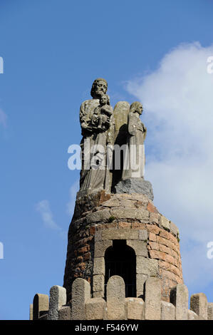 Tour de Kerroc'h,Ploubazlanec près de Paimpol,Anse de Paimpol, Côtes-d'Armor,Bretagne,Bretagne,France Banque D'Images