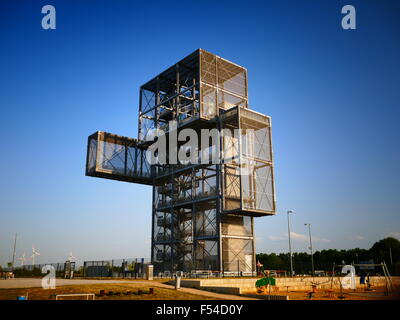 Europe Allemagne NRW Tagebau Garzweiler Surface Mining Mine Open-Pit Banque D'Images