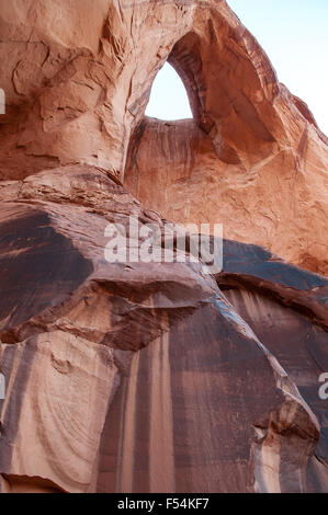 L'Œil du Soleil, Monument Valley, Arizona, USA Banque D'Images