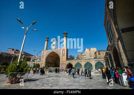 Mosquée de l'Imam Khomeiny, Téhéran, Iran Banque D'Images