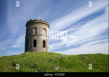 Le Temple de Salomon, aussi connu comme Grinlow Tower, Buxton, UK Banque D'Images