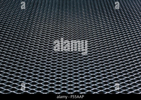 Full Frame, close-up shot de grille métallique Banque D'Images