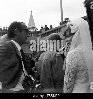 Kremsertrasse Glück, Fernsehserie, Deutschland 1968, Regie : Franz Marischka, acteurs : Banque D'Images