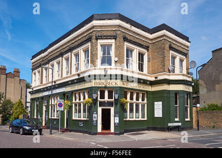 Le Birkbeck Tavern, un traditionnel pub de l'East London, London Leyton en Angleterre Royaume-Uni UK Banque D'Images