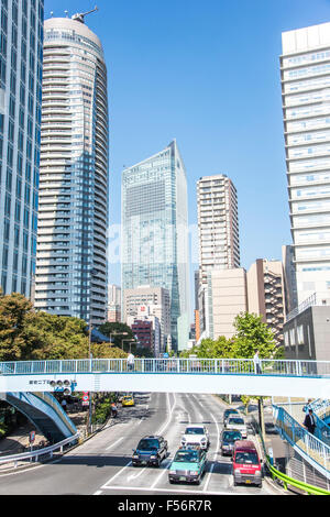 Toranomon Hills et Atago Green Hills,Minato-Ku, Tokyo, Japon Banque D'Images