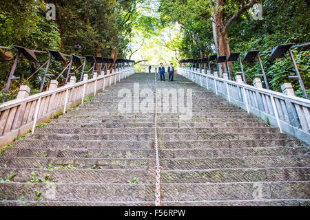 ATAGO Jinja, Minato-Ku, Tokyo, Japon Banque D'Images