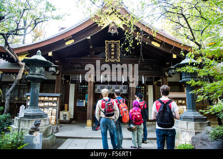 ATAGO Jinja, Minato-Ku, Tokyo, Japon Banque D'Images