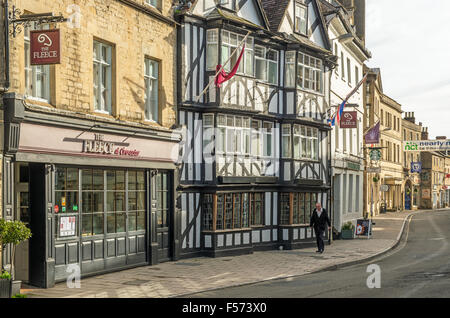 The Fleece Inn dans le marché Square Cirencester Gloucestershire Banque D'Images