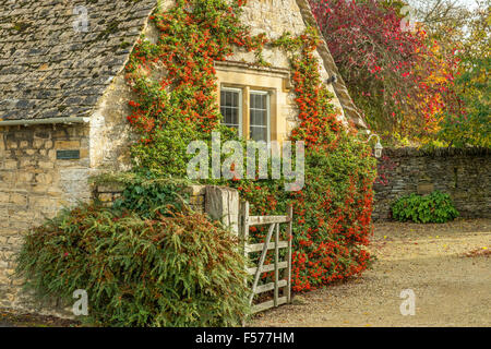 L'automne à l'abattage inférieur dans les Cotswolds Banque D'Images