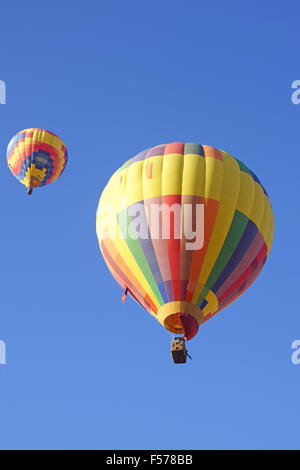 Lancement du ballon à 2015 Balloon and Wine Festival en Californie du Sud Banque D'Images