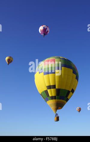 Lancement du ballon à 2015 Balloon and Wine Festival en Californie du Sud Banque D'Images