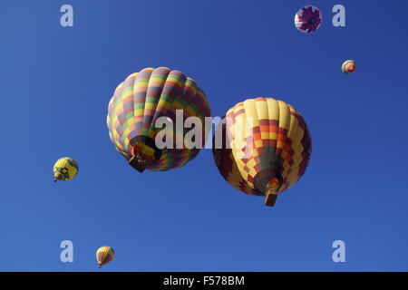 Lancement du ballon à 2015 Balloon and Wine Festival en Californie du Sud Banque D'Images