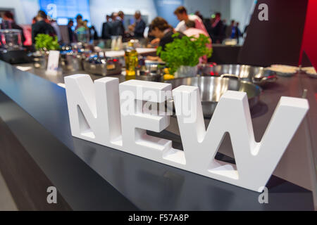 BERLIN - 04 septembre 2015 : stand de Siemens. Exposition internationale de radio Berlin (IFA2015). Banque D'Images