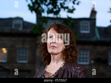 Michele Forbes. Edinburgh International Book Festival 2014 photos prises à Charlotte Square Gardens. Édimbourg. Pako Mera 18/08/ Banque D'Images