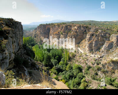 Canyon de Alhama de Granada, Espagne du sud