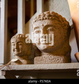 Image de Bouddha hedas béton décoratif. Banque D'Images