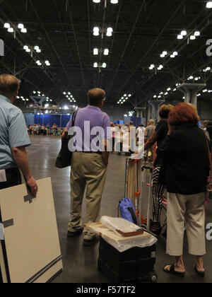 Antiquités Roadshow pendant le tournage au Javits Center à New York. Banque D'Images