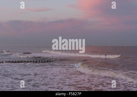 Aberdeen, Scotland, UK - 29 octobre 2015 : France - après une saison humide et venteux début de journée à Aberdeen une belle soirée Crédit : kayrtravel/Alamy Live News Banque D'Images