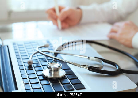 visite médecin Banque D'Images